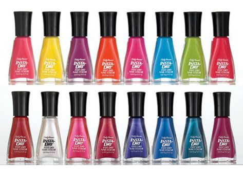 Being Frugal 101: BOGO Sally Hansen Insta-Dri Nail Polish Fall Pedicure, Dry Nails Fast, Sally Hansen Nail Polish, Nail Polish Shades, Sally Hansen Nails, Fingernail Polish, Dry Nail Polish, Beauty Supply Store, Dry Nails