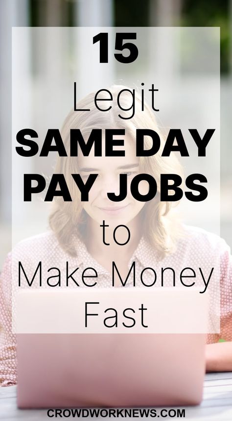 15 Same Day Pay Jobs for Fast Money in 2023 Same Day Pay Jobs, Airbnb Marketing, Appeal Letter, Virtual Jobs, Airbnb Promotion, Life Binder, Money Moves, Money Hacks, Quick Cash