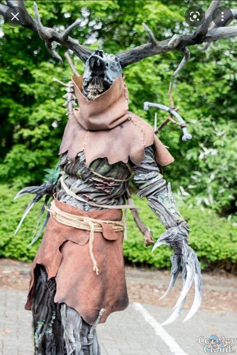 Windego Costume, Leshen Witcher, Larp Monster, Wendigo Costume, Deer Cosplay, Pickle Costume, Handmade Halloween Costumes, Ren Faire Outfits, Best Halloween Costumes Ever