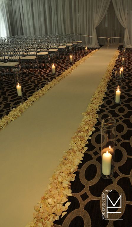 Event decor, flowers, design and styling for Becky & Davit's Wedding at the Park Hyatt, Toronto 01.20.2013 by Mode Function www.modefunction.com Persian Carpet Wedding Aisle, Candle Runner, Carpet Wedding, Wedding Isles, Flowers Candles, Decor Flowers, Aisle Runner, Aisle Decor, Wedding Aisle