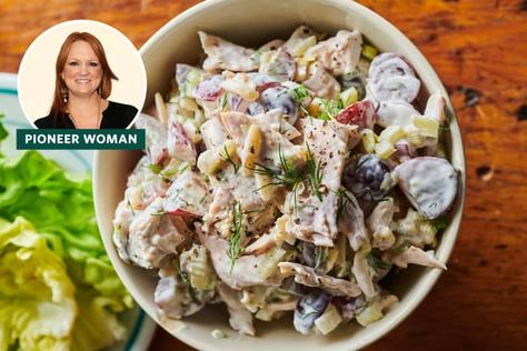 Ina Garten Chicken Salad, Ina Garten Chicken, Pioneer Woman Chicken, Best Chicken Salad, Bacon Wrapped Meatloaf, Celebrity Recipes, Gourmet Food Store, Chicken Salad Recipe, Favorite Chicken