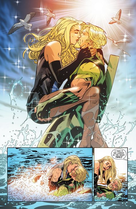 Black Canary Comic, Dc Couples, Dinah Laurel Lance, Arrow Black Canary, Best Couples, Lance Black, Romance Comics, Dc Comic Books, Arte Dc Comics