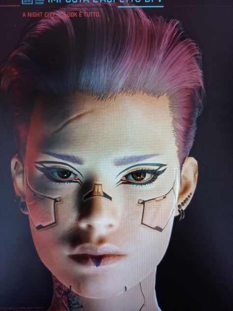 Cyberpunk Eyeliner, Futuristic Makeup Sci Fi, Scifi Makeup, Android Makeup, Sci Fi Makeup, Tech Makeup, Robot Makeup, Cyberpunk Makeup, Futuristic Makeup