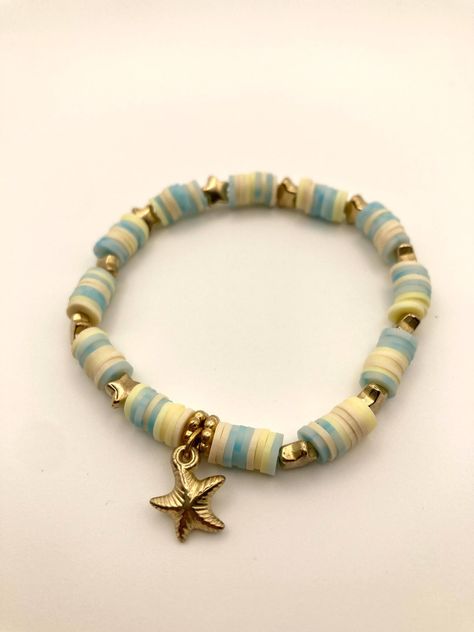 Ocean Bracelet Ideas, Beach Bracelet Ideas, Cute Bracelet Ideas Clay Beads, Make Clay Beads, Themed Bracelets, Bracelet Business, 1366x768 Wallpaper Hd, Neutral Jewelry, Colorful Bead Bracelets