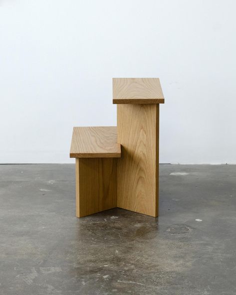 STEPS - Casey Lurie Studio Step Chair Stool, Modern Step Stool, Stool Step Ladder, Plywood Step Stool, Wood Step Stool, Folding Step Stool, Wooden Step Stool, Wood Chair Design, Cnc Furniture