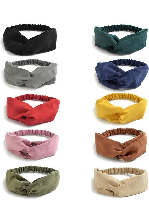 Headbands for Women 10 Pack Twist Knotted Stretchy Hair Bands Twist Knot, Hairstyles Ideas, Hair Bands, Headbands For Women, Hair Band, Wig Hairstyles, Beauty And Personal Care, Wigs, Twist