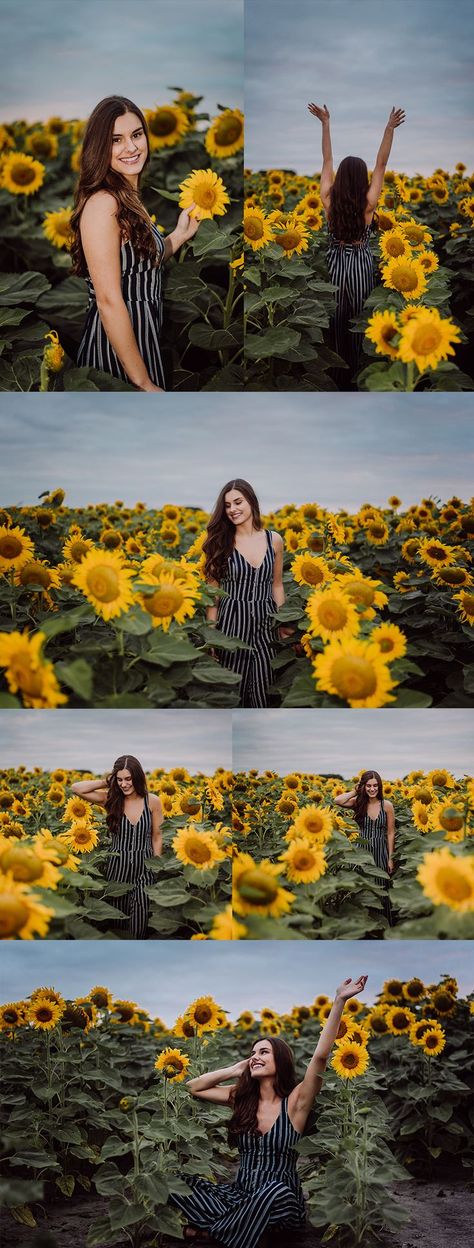 Outfits For Sunflower Field Pictures, Sunflower Picture Outfit Ideas, Sunflower Photoshoot Ideas, Sunflower Photo Shoot, Sunflower Shoot, Sunflower Field Photography, Sunflower Field Pictures, Sunflower Photoshoot, Sunflower Outfit