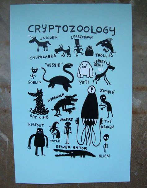 cryptozoology: Myths & Monsters, Dipper Pines, The Boogeyman, Mythical Beast, Mythological Creatures, Magical Creatures, Creature Art, Mythical Creatures, Fantasy Creatures