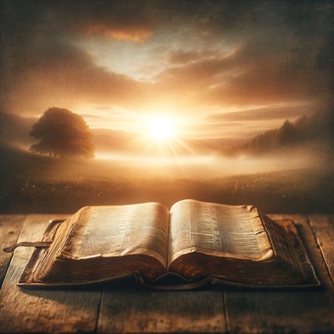 Bible Background Design, Bible Background Images, Open Bible Image, Peace Background, Bible Background, Peaceful Sunrise, God Is Light, Christian Scripture Art, Light Of God