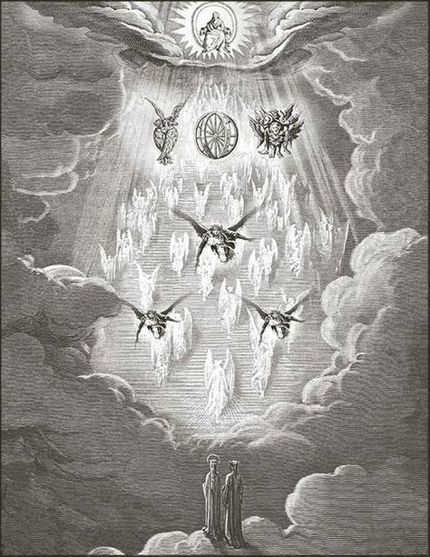 Twitter Ark Angel, Angelo Guerriero, Biblical Artwork, Arte Occulta, Personaje Fantasy, Heaven Art, Gustave Dore, Esoteric Art, Art Sacre