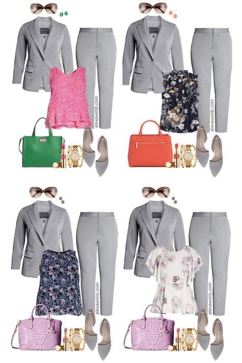 Plus Size Summer Professional Outfits – Part 2 - Alexa Webb Plus Size Interview Outfit, Summer Professional Outfit, Plus Size Work Outfits, Outfits For Interview, Plus Size Work Wear, Plus Size Business Attire, Plus Size Professional, Summer Professional, Work Outfits Frauen