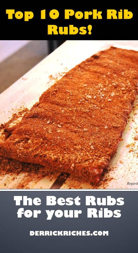 Pork Rib Rub Recipe, Rib Rubs, Rub For Pork Ribs, Rib Rub Recipe, Bbq Rub Recipe, Ribs Seasoning, Grilling Chicken, Bbq Dry Rub, Bbq Recipes Ribs