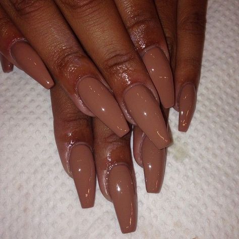 Nude Polish, Colorful Nails, Neutral Nails, Girls Nails, Dream Nails, Dope Nails, Nail Shapes, Best Acrylic Nails, Long Acrylic Nails