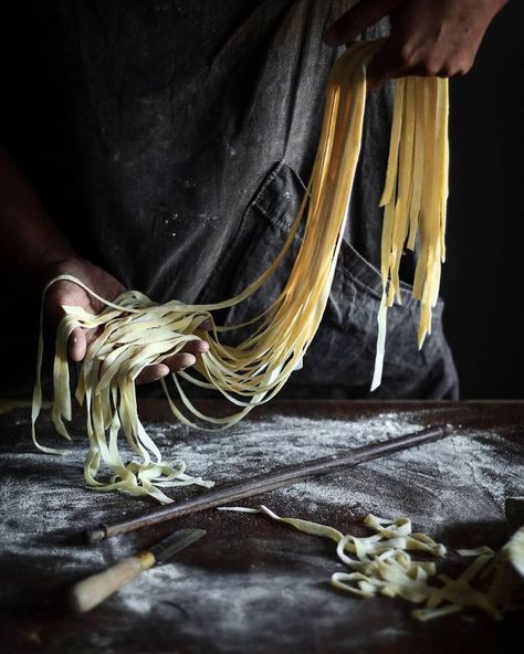 Pasta Styling, Pasta Photography, Trattoria Italiana, Chef Quotes, Einkorn Recipes, Dark Food, Einkorn Flour, Pasta Making, Dark Food Photography