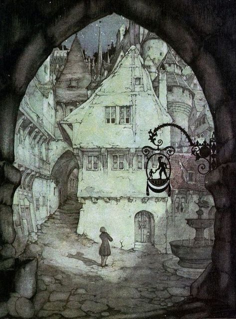 Anton Pieck Anton Pieck, Photo D Art, Fairytale Illustration, Dutch Painters, Fairytale Art, Dutch Artists, High Fantasy, 판타지 아트, Art And Illustration