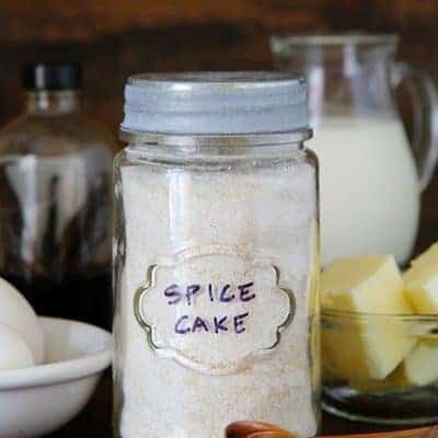 Spice Cake Mix Recipes, Homemade Spice Cake, Cake Mix Hacks, Baked Goods Recipes, Homemade Yellow Cake, Homemade Brownie Mix, Homemade Cake Mixes, Baking Mix Recipes, Cake Mix Recipe