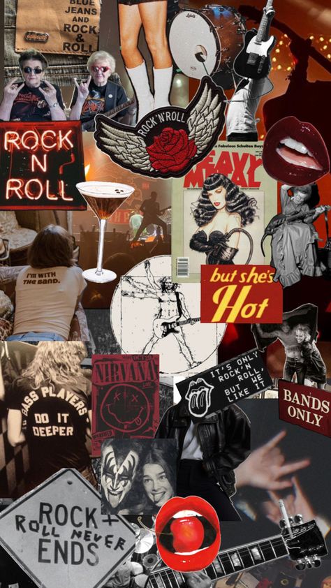 #rockergirl Rock N Roll Aesthetic, Rock N, Rock N Roll, Rock And Roll, Mood Board