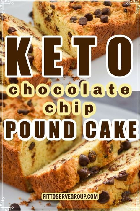 Keto Chocolate Chip Desserts, Keto Pound Cake Recipes Easy, Low Carb Loaf Cake, Keto Cream Cheese Chocolate Pound Cake, Keto Chocolate Chip Bread, Keto Chocolate Pound Cake, Keto Loaf Cake, Keto Pudding Cake, Keto Pound Cake Recipes