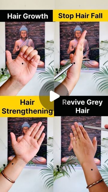 Kunwar Prashant Singh || International Certified Yoga Teacher on Instagram: "4 powerful hand mudras for healthier, stronger hair! 🌱✨ Boost hair growth, stop hair fall, and revive natural color. Try these mudras daily for amazing results! #haircarenaturally 

Hashtags:
#HairGrowthTips #StopHairFall #HealthyHairJourney #HairStrength #MudrasForHair #NaturalHairCare #HairWellness #GreyHairRevival #HairHealing #HolisticHairCare #YogaForHair #MudraMagic #StrongHairRoots #HealthyScalp #AncientRemedies #NaturalBeauty #SelfCareRituals #HairMudras #GrowYourHair #AyurvedaForHair #MindfulBeauty #HairCareRoutine #ReviveGreyHair #AyurvedicHealing #hairtransformation #explorepage #reelitfeelit #reelkarofeelkaro #explore" Skin Recipes, Body Facts, Hand Mudras, Human Body Facts, Ayurvedic Healing, Hair Dandruff, Boost Hair Growth, Stronger Hair, Healthy Hair Journey