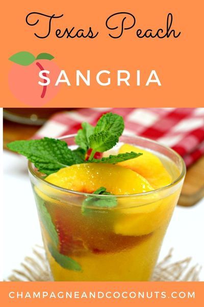 Peach Sangria Recipes, Strawberry Sangria, Mint Julep Recipe, Pitcher Drinks, Peach Vodka, Peach Cocktail, Peach Nectar, Peach Sangria, Refreshing Summer Cocktails