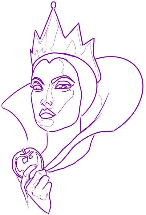 Evil Queen Tattoo Ideas, Disney Villains Drawings, Disney Prom, Halloween Costumes Scarecrow, Disney Drawing Tutorial, Disney Coloring Sheets, Disney Sleeve, Cool Pencil Drawings, Disney Art Drawings