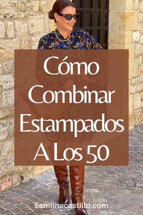 Saber cómo combinar estampados a los 50 no es una tarea muy sencilla, ya que generalmente es mucho más fácil utilizar prendas con colores neutros. Si estás acostumbrada a idear outfits con prendas básicas, pero se te dificulta vestir con prendas estampadas, a continuación, te mostraremos algunos ejemplos e ideas clave que debes tener en cuenta al momento usar este tipo de prendas. My Style