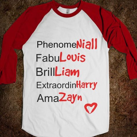 one direction merchandise | one direction t shirts need | My Style Hey Soul Sister, One Direction Merch, One Direction Outfits, Cut Up Shirts, Gambar One Direction, One Direction Shirts, Hey Hey Hey, One Direction Concert, Cheer Shirts