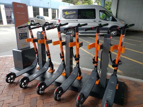 Solar Power Station, Charging Stations, Private Company, Dayton Ohio, Solar Charging, E Scooter, Power Station, Docking Station, Gas Station