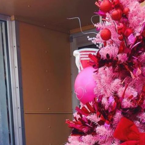 Jingle Belle House on Instagram: "CHRISTMAS GOALS!!! 🎄🎄🎄🎄 I love Pink and Red for Christmas 💕💕💕 This pic is by @shoppresleypaige and they have an amazing Christmas display this year 🎄I think it is playful, fun and elegant all at the same time. Thoughts??" Hot Pink And Red Christmas Tree, Hot Pink Christmas, Christmas Goals, I Love Pink, Red Christmas Tree, Instagram Christmas, Christmas Display, Pink And Red, Christmas 2024