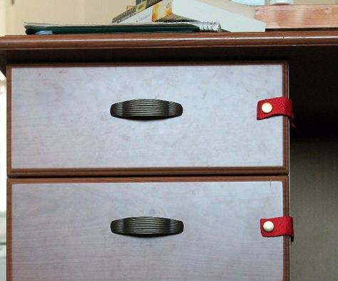 Best Cheap DIY Child-proof Drawer/Appliance Latch : 5 Steps Add Lock To Cabinet, Childproofing Hacks, Nursery Door Latch Cover, Tool Box Baby Dresser, Baby Proof Drawers, Ikea Malm Drawers, Malm Drawers, Baby Drawer, Diy Lock