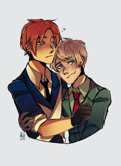 (3) Tumblr Scotland Hetalia, Kirkland Brothers, Hetalia Memes, Aph England, Hetalia England, Hetalia Anime, Hetalia Ships, Hetalia Fanart, Anime Board