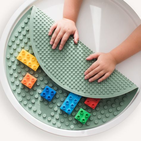 PRICES MAY VARY. For Kids who love to Create! - Compatible with major building block brands, this baseplate is the ideal canvas for your child to help develop their creative minds through play. The Perfect Sensory Bin Accessory - This double sided building bricks mat has been specifically designed for the Play Tray to fit in both the base of the deep tray and in the lid. Take your Creations Anywhere - The lightweight, portable baseplate is ideal for travelling around, as unlike most plastic comp Kids Sensory Activities, Toddler Sensory Bins, Sensory Activities Toddlers, Messy Play, Modular Building, Kids Sensory, Kids Gift Guide, Baby Gym, Sensory Bin