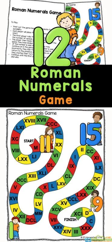 Roman Numeral Activity, Roman Numerals Activity, Roman Numerals Games, Greek Mythology Lessons, Water Cycle For Kids, Printable Hands, Friday Activities, Rome Activities, Weather Graph