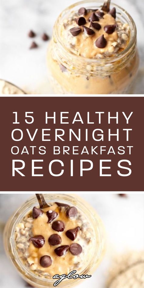 Overnight Oats Breakfast Recipes, Protein Packed Overnight Oats, Overnight Oats Banana, Oats Breakfast Recipes, Overnight Oats Breakfast, Overnight Oats Healthy Low Calorie, Low Calorie Overnight Oats, Overnight Oats Recipe Breakfast, Rolled Oats Recipe