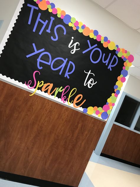 black and neon bulletin board Bulletin Board Ideas For Intervention, Glow In The Dark Bulletin Board, Makerspace Bulletin Board Ideas, Neon Classroom, Neon Bulletin Board Ideas, Glow Theme Bulletin Board, Glow Bulletin Board Ideas, Black Bulletin Board, Black Bulletin Board Ideas