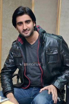 Agha Ali, Pakistani Actors, Pakistani Celebrities, Interview, Leather Jacket, Actors, Celebrities, Fictional Characters, Leather