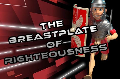 Breastplate Of Righteousness Lesson, Breastplate Of Righteousness Game, Breastplate Of Righteousness Craft, Breastplate Of Righteousness, Devotions For Kids, Sunday School Projects, Prayer Stations, Breast Plate, Ephesians 6