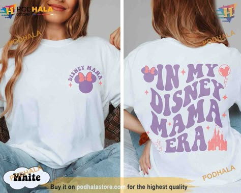 In My Disney Mama Era Shirt, Minnie Mom Shirt, Disney Mom Shirt, Disneyland Gift For Mommy Check more at https://podhalastore.com/product/in-my-disney-mama-era-shirt-minnie-mom-shirt-disneyland-gift-for-mommy/ Mom And Me Disney Shirts, Diy Disney Shirts For Women, Disney Mom Outfit Fall, Mama Disney Shirt, Mom And Son Disney Shirts, Disney Mama Shirt, Mom And Dad Disney Shirts, In My Disney Era Shirt, Mom And Daughter Disney Outfits