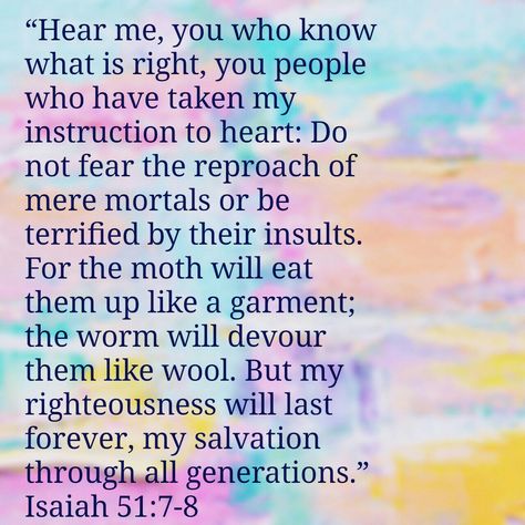 [Isaiah 51: 7 - 8]  (8) God acknowledged those who have God's law in their hearts as His people, and promised salvation to them. Those who have God's law in their hearts keep the law of God. On the other hand, what does God say about the people who do not keep His law? Gods Laws, Law Of God, Isaiah 51, Pretty Phone Backgrounds, Book Of Isaiah, Biblical Truths, The Great I Am, Bible Stuff, Biblical Verses