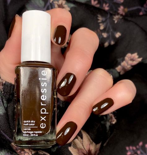 Take the Espresso Brown Nail Polish, Essie Polish, Brown Nail, Dry Nails Quick, Green Polish, Petal Pushers, Gel Couture, Essie Gel, Blue Polish