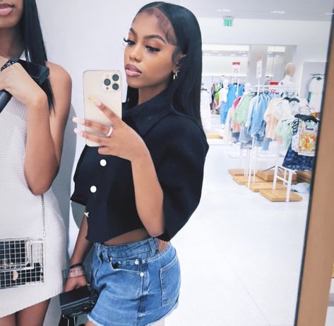 Mikaria Janae Outfits, Mikaria Janae, Bad Gal, Jenner Outfits, Queen Hair, Bestie Goals, Tomboy Style Outfits, Cute Swag Outfits, Tomboy Fashion