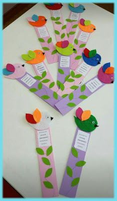 Actividades para Educación Infantil: MANUALIDADES DÍA DEL LIBRO 2019 Marcalibros Ideas, Handmade Bookmarks Diy, Penanda Buku, Pinterest Crafts, Origami Paper Art, Bookmarks Kids, Book Markers, Birthday Cards Diy, Bookmarks Handmade