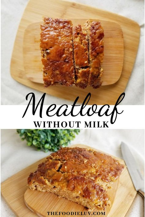 Here’s a meatloaf without milk recipe.  I’ve seen many meatloaf recipes that contain milk. I am lactose intolerance, and I was surprised to see a lot of meatloaf recipes with milk. So it is possible to make meatloaf without adding milk. Trust me, milk is not necessary for a tasty meatloaf. Meatloaf Without Milk, Meatloaf Recipes Without Milk, Easy Meatloaf Recipe Without Milk, 5 Star Breakfast, Recipes With Milk, Leftover Meatloaf, Delicious Meatloaf, Creamy Dill Sauce, Keto Salmon