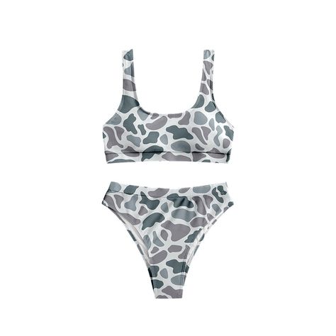 Material:milk silk,soft and stretchy PreorderIf you order with other stock items,we will need ship together when this item finished~ Camo Swimsuit Bikinis, Preppy Swim, Trendy Bathing Suits, Camo Bathing Suit, Country Clothes, Western Fits, Thanksgiving Clothes, Cross Keychain, Southern Outfits