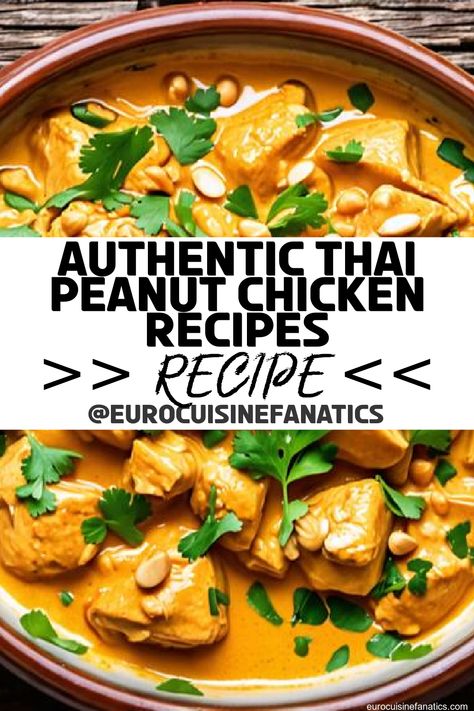 Harmonize your dinner routine with these 7 authentic Thai Peanut Chicken crockpot recipes that promise to elevate your meals to a whole new level.
 #europeancuisine #authentic #european #cuisine #italianfood #frenchfood #greekfood #homecooking #authenticrecipes #recipes Peanut Chicken Crockpot, Thai Crockpot, Peanut Chicken Recipe, Vegetable Dumplings, Thai Peanut Chicken, Thai Peanut Sauce, Thai Peanut, Chicken Crockpot, Peanut Chicken