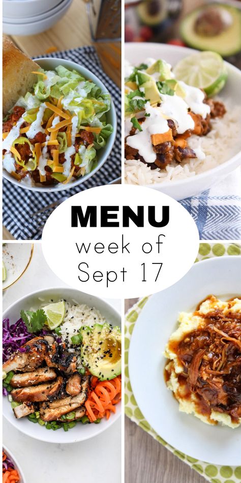 September Meals, Healthy Applesauce, Edamame Snack, Pineapple Snack, Black Bean Burrito, Sweet Potato And Black Bean, Bean Burrito, Weekly Dinner Menu, Sweet Potato Skillet