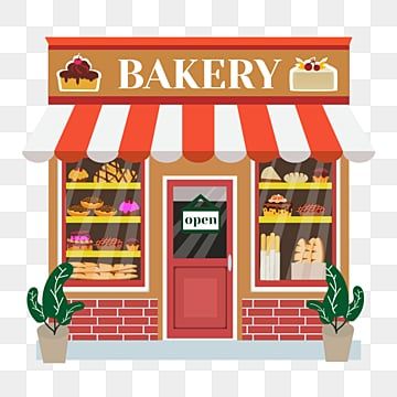 Bakery Clipart, Art Deco Vector, Home Bakery Business, Home Bakery, Bakery Business, Bakery Shop, New Backgrounds, Up Game, City Maps