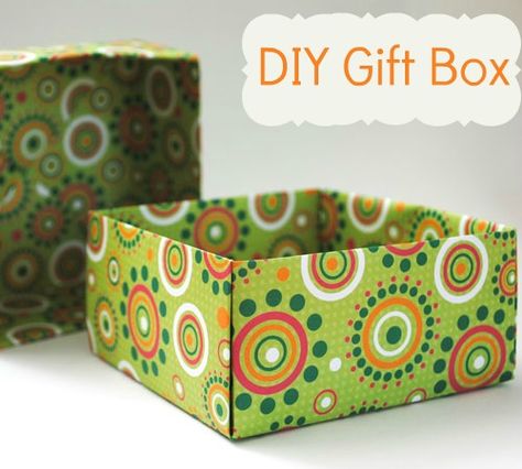 Home made gift boxes - origami instructions to fold a box, but use 12 x 12 scrapbook paper instead Origami Kutu, Homemade Gift Boxes, Bd Design, Origami Gift Box, Origami Gifts, Origami Instructions, Origami Box, Cadeau Diy, How To Make Box