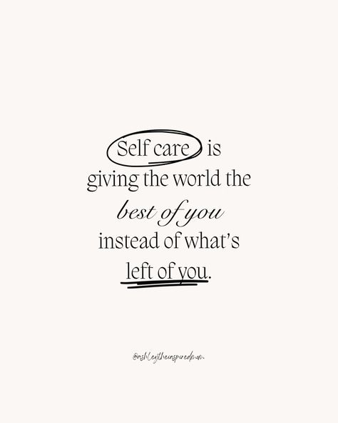 “Self care is giving the world the best of you, instead of what’s left of you.” #quotesandsayings #quotesformoms #quotesaboutlife #motivationalquotes #quotesofinstagram #postivequotes #selfcare #selfcarequotes #selfcarematters Take Care Of What You Have Quotes, Take Care Of Everyone Else Quotes, Care About Others More Than Yourself, Taking Care Of Everyone Else Quotes, Take Care Of Those Who Take Care Of You, Caring Meaning, Self Care, Motivational Quotes, Life Quotes