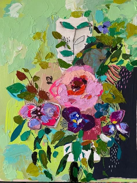 Artsy Fartsy, Floral Art, Abstract Painting, Doodles, Collage, Instagram Photos, Floral, Instagram, Art